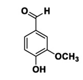 ساختار مولکول وانیلین